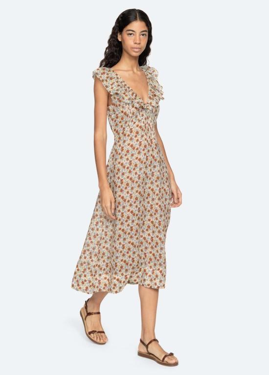  씨뉴욕 롱 원피스 씨 니 비에라 드레스 멀티