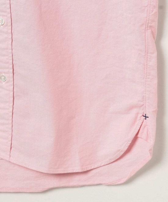  빔스 반팔 셔츠 플러스 B.D. 반팔 옥스포드 셔츠 - BEAMS