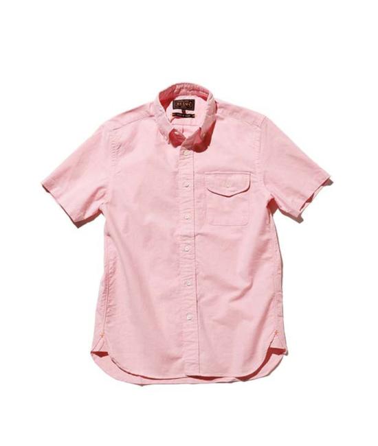  빔스 반팔 셔츠 플러스 B.D. 반팔 옥스포드 셔츠