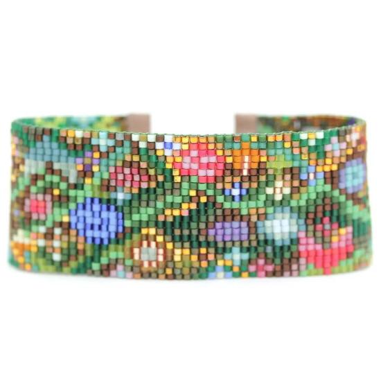  줄리 로프먼 팔찌 플라워 커프