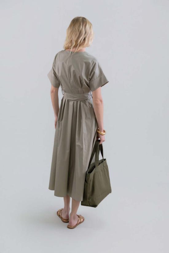  필로소피아 롱 원피스 프소피아 드레스 카키 - PSOPHIA