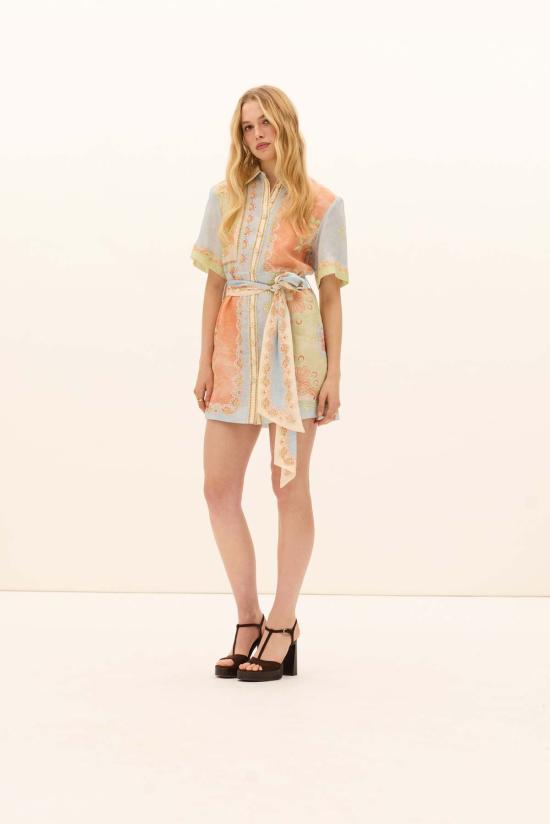  Kate Ford 숏 원피스 케이트 포드 마티올라 셔츠 드레스 알피나 - OTHER BRANDS