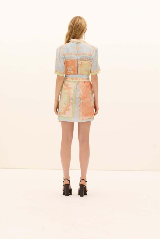  Kate Ford 숏 원피스 케이트 포드 마티올라 셔츠 드레스 알피나 - OTHER BRANDS