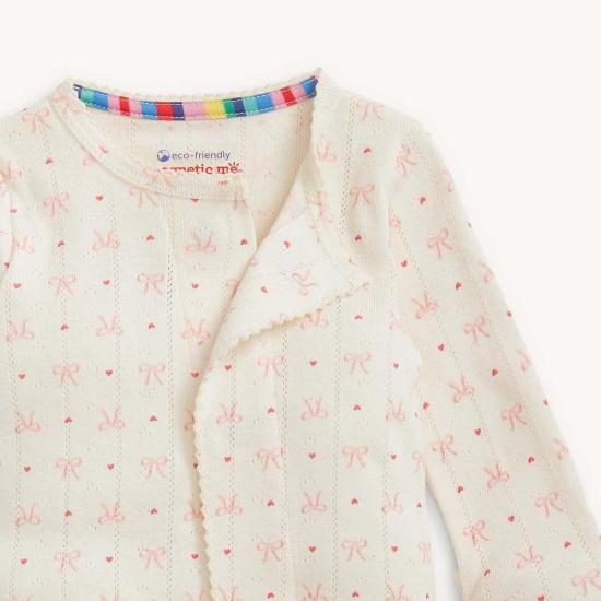  [키즈] Magnetic Me 라운지 웨어 키즈 마그네틱 미 하트 & 리본 포인트엘 풋티 - OTHER BRANDS