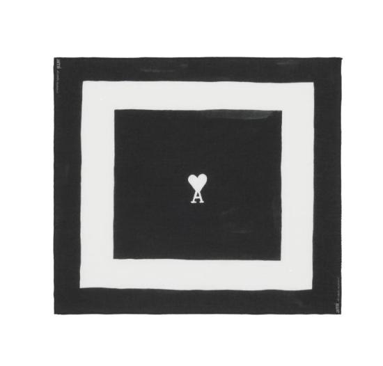 26SS 아미 머플러/스카프 USF692AW0033 001 NOIR