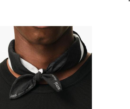 26SS 아미 머플러/스카프 USF692AW0033 001 NOIR - AMI