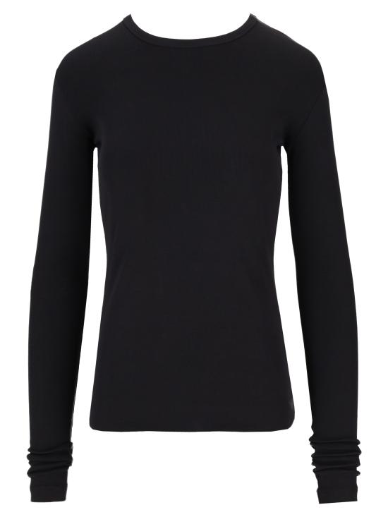  앤 드뮐미스터 긴팔 티셔츠 B0011488FA045 099 BLACK