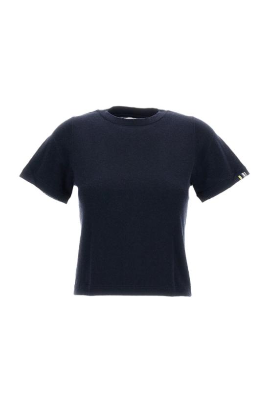 26SS 익스트림캐시미어 반팔 티셔츠 26700111FE05NAVY Blue