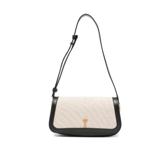 26SS 아미 파리 아미 드 쾨흐 숄더 백 ULL719AW0002 1360 BLANCCREME NOIR