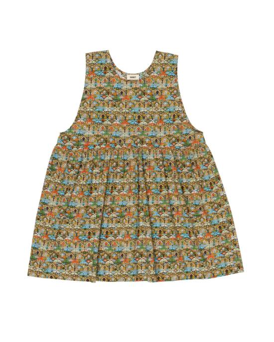  사멧 숏 원피스 앙드레 드레스 스크롤 팝 - SAMET