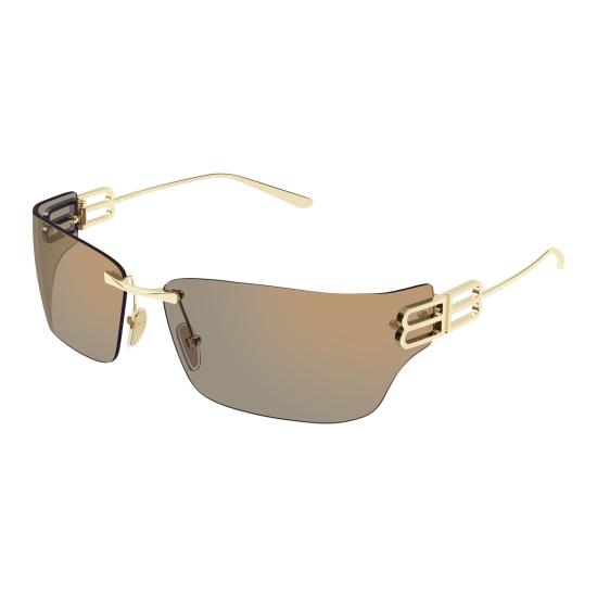 26SS 발렌시아가 선글라스 BB0485SA 002 GOLD GOLD PINK - BALENCIAGA