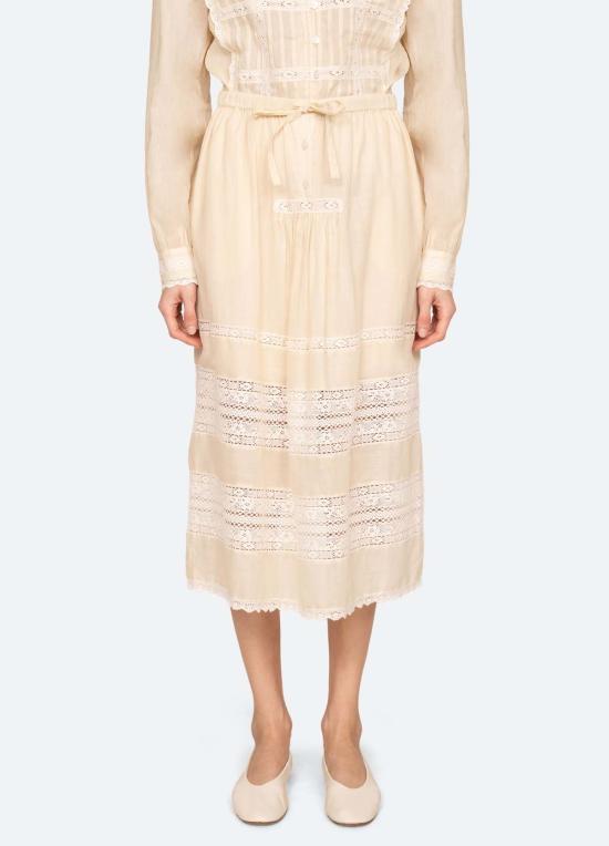  씨뉴욕 롱 스커트 씨 니 피파