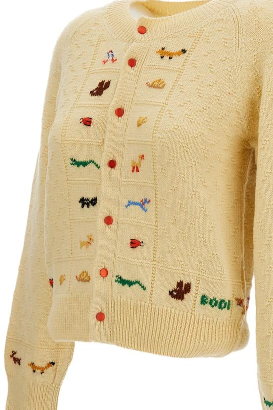 26SS 보디 가디건 WRS26KT005CREAM Neutrals - BODE