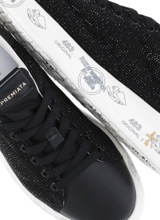 26SS 화이트 프리미아타 스니커즈 BELLE 7813 Black - WHITE PREMIATA