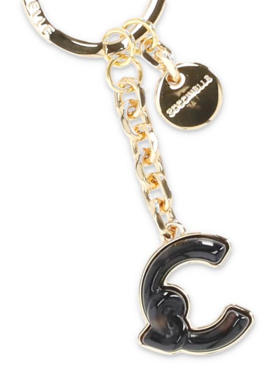 26SS 코치넬리 키링 E2UR4410101 C ME MARBLEJ82 Golden - COCCINELLE