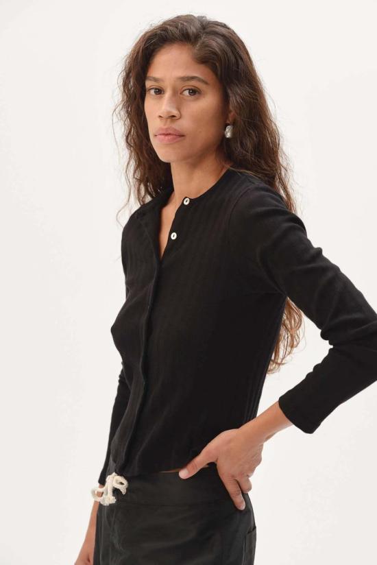  도니 가디건 . 다양한 골지  제트 - DONNI.