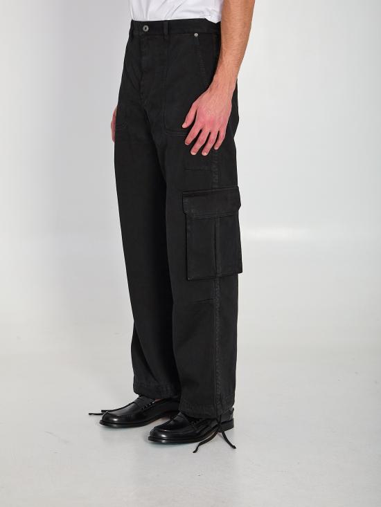 26SS 로에베 데님 팬츠 H526Y04WIS 1100 BLACK DOM - LOEWE