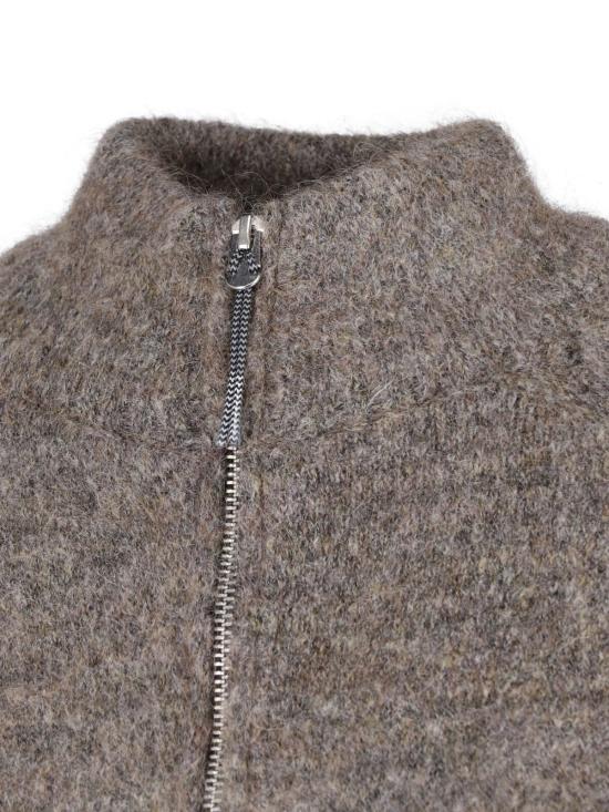 25FW 로아 집업 니트 RBWW062YA23 BEG0025 Taupe - ROA