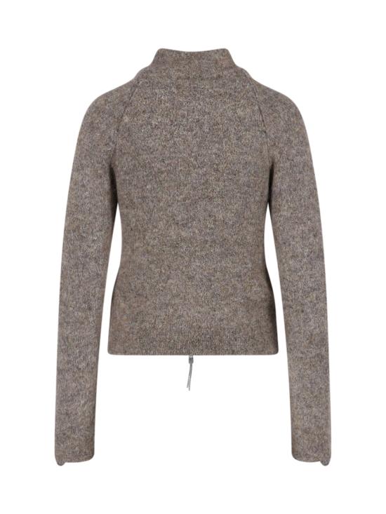 25FW 로아 집업 니트 RBWW062YA23 BEG0025 Taupe - ROA