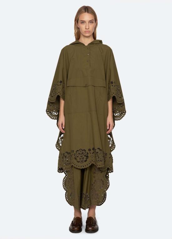  씨뉴욕 패딩 씨니 비토리아 아노락 올리브 - SEA NY