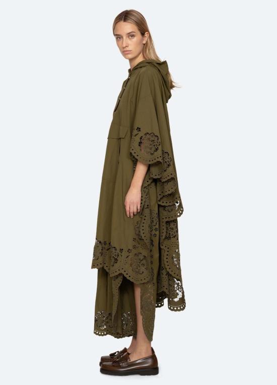  씨뉴욕 패딩 씨니 비토리아 아노락 올리브 - SEA NY