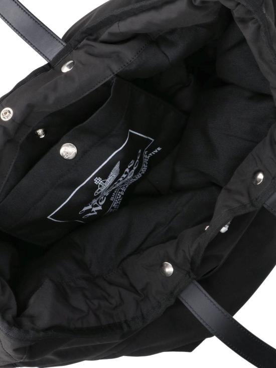 25FW 비비안웨스트우드 토트백 4205007GU W019E N403 Black - VIVIENNE WESTWOOD