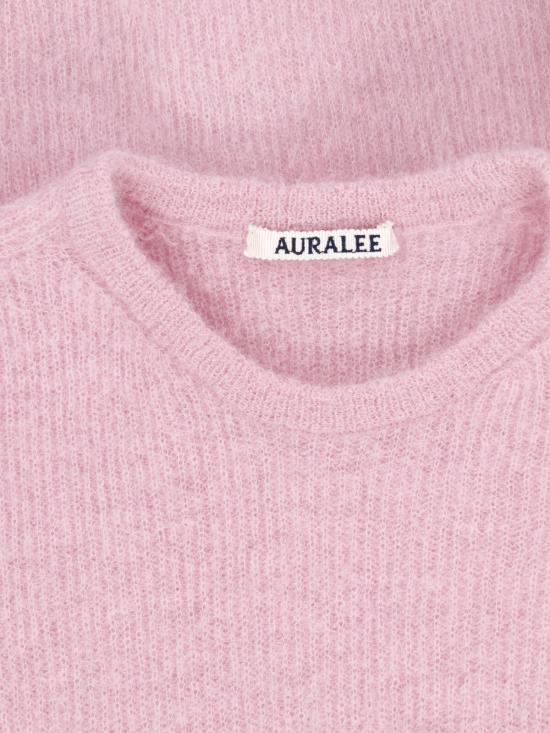 25FW 오라리 스웨터 A25AP04AK PINK Pink - AURALEE