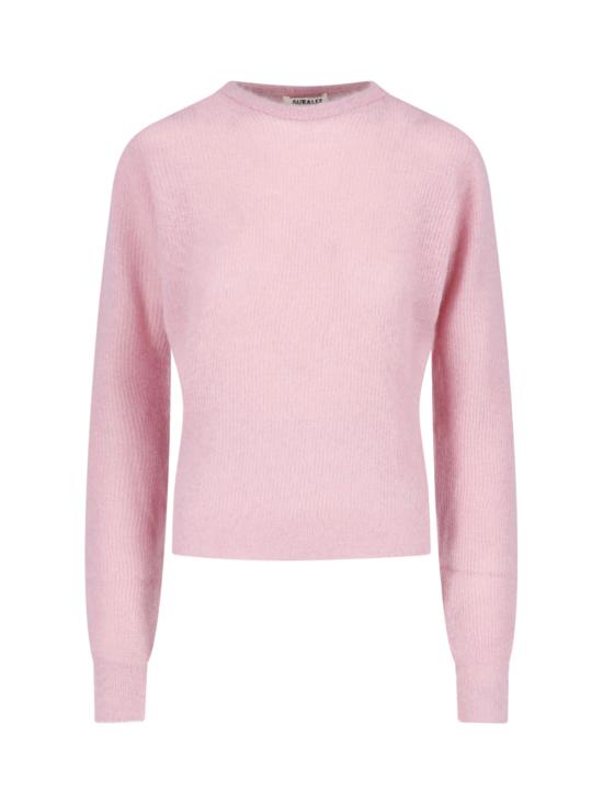 25FW 오라리 스웨터 A25AP04AK PINK Pink