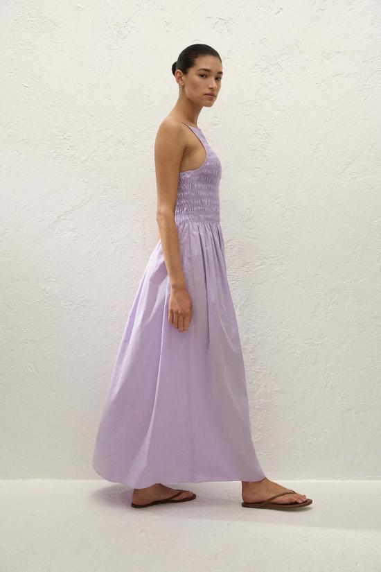  페이스풀더브랜드 롱 원피스 페이스풀 더 브랜드 라이아 맥시 드레스 라일락 - FAITHFULL THE BRAND