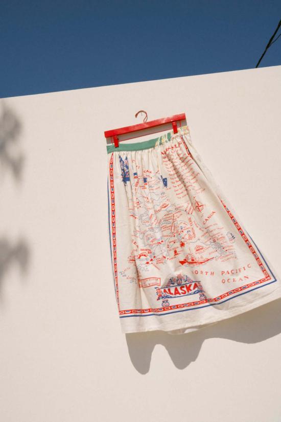  카린 롱 스커트 칼린 스텔라 드린들  알래스카/플로럴 - CARLEEN