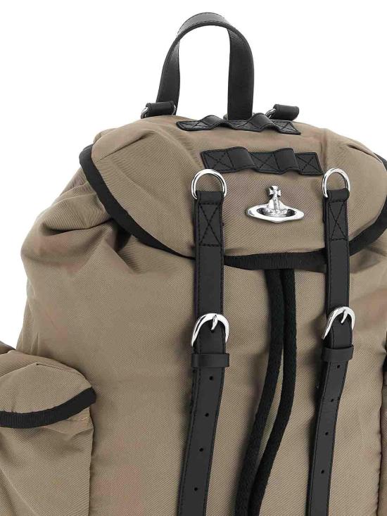 26SS 비비안웨스트우드 하이랜드 백팩 43010072UW001YM410 Beige - VIVIENNE WESTWOOD