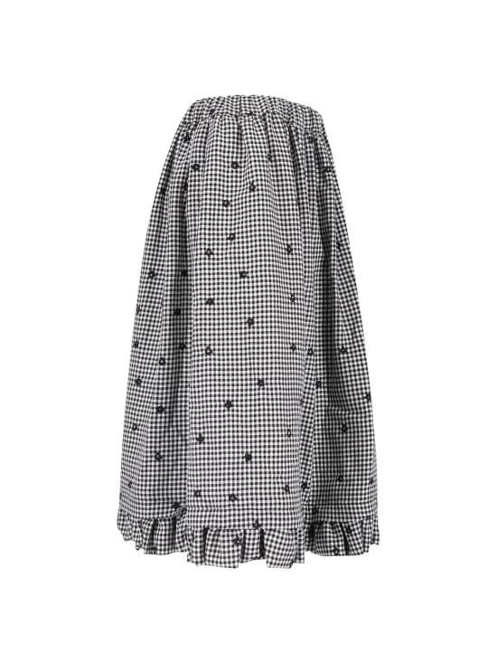 25FW 꼼데가르송 미디 스커트 NP S006 W25 1 Black - COMME DES GARCONS