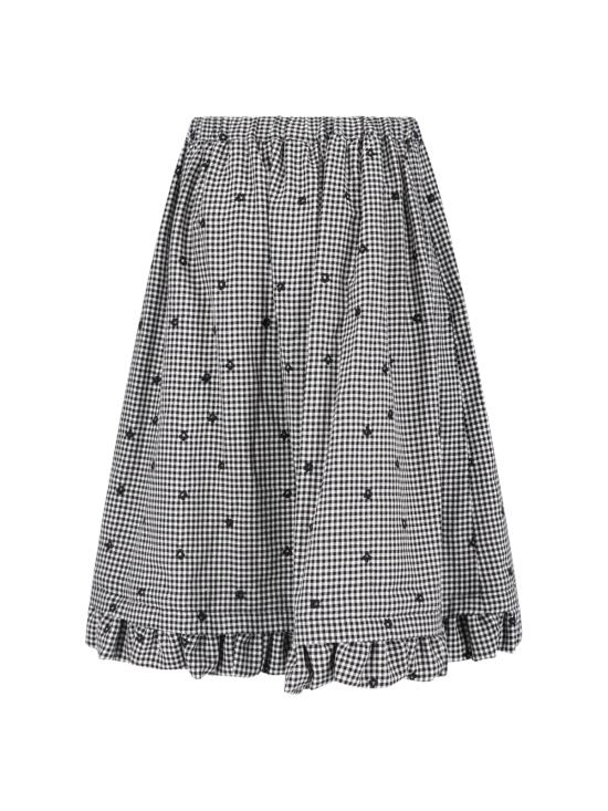 25FW 꼼데가르송 미디 스커트 NP S006 W25 1 Black - COMME DES GARCONS