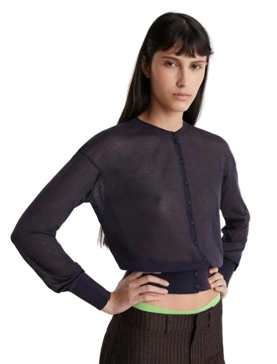  팔로마울 스웨터 팔로마 울 페이지  네이비 - PALOMA WOOL