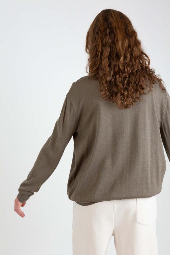  로렌 마누지안 스웨터 로렌 마누기안 베일 크루넥 - LAUREN MANOOGIAN