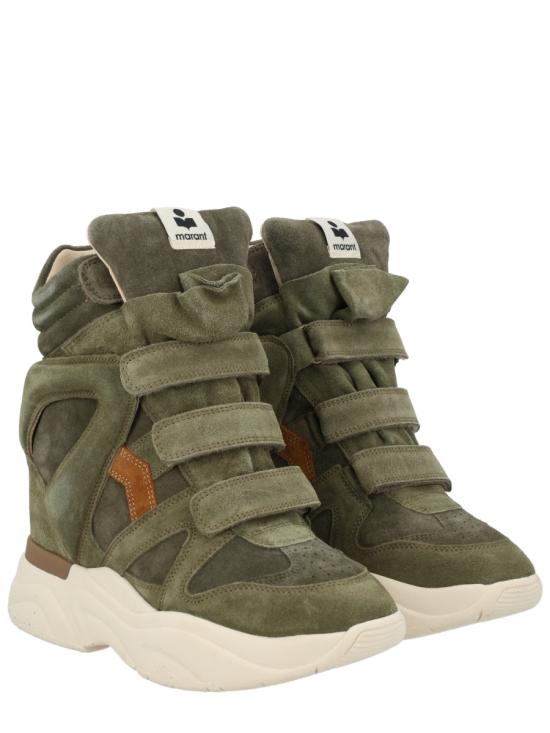 26SS 이자벨마랑 스니커즈 BK0009FA D2E07SMUKK GREEN - ISABEL MARANT