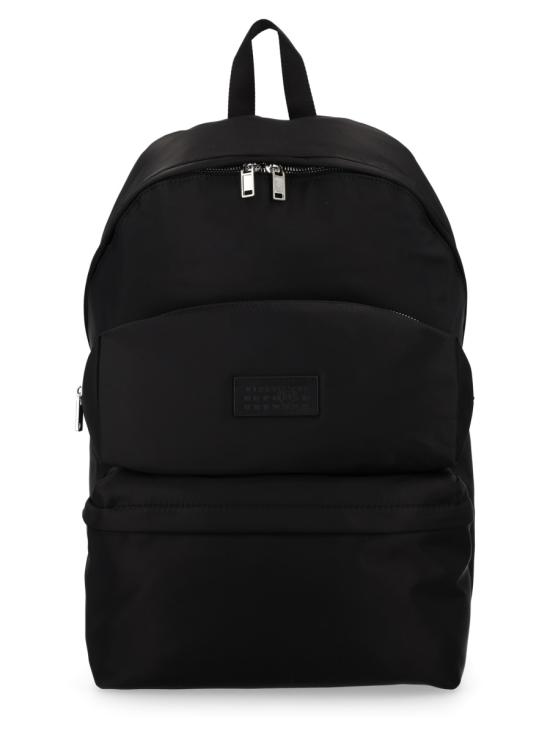 26SS MM6 메종마르지엘라 넘버 로고 포켓 백팩 SB5WA0006 P8504T8013 BLACK