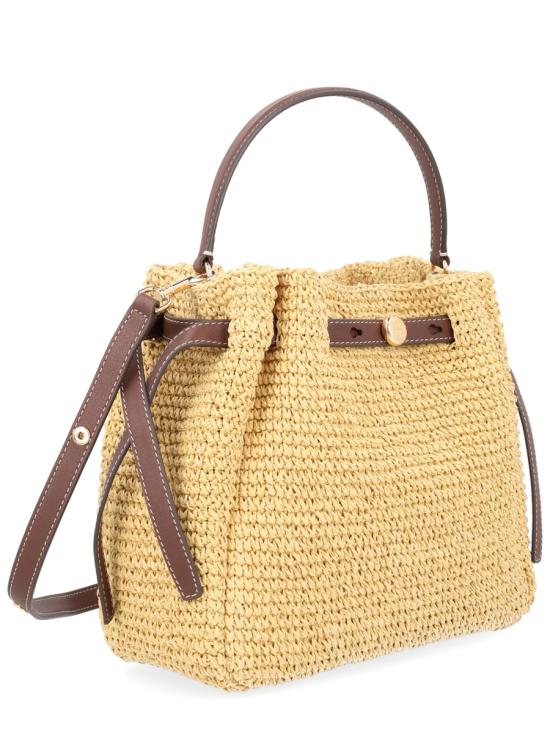 26SS 토리버치 로미 우븐 버킷 백 178665 254 BEIGE - TORY BURCH