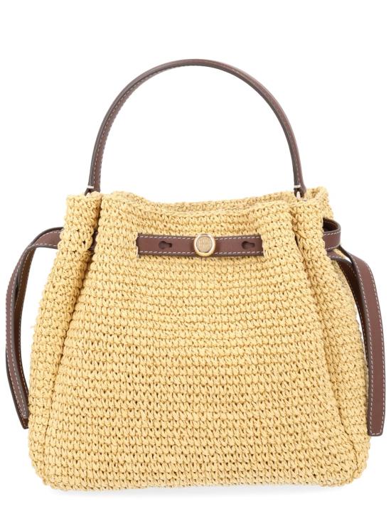 26SS 토리버치 로미 우븐 버킷 백 178665 254 BEIGE
