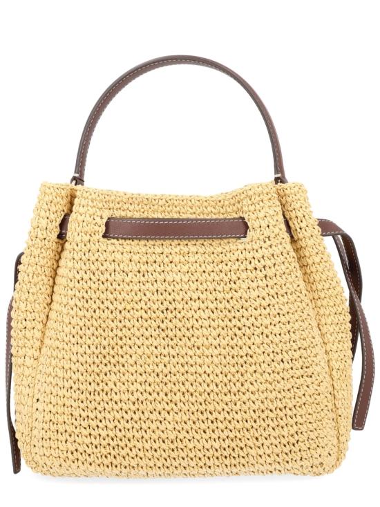 26SS 토리버치 로미 우븐 버킷 백 178665 254 BEIGE - TORY BURCH