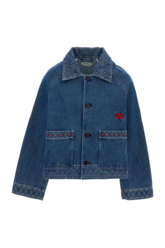 26SS 보디 데님 자켓 MRC99JA001INDGO Blue