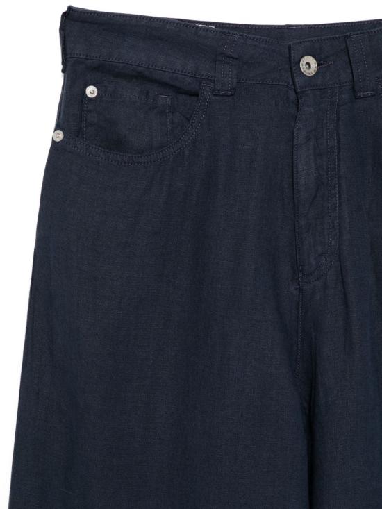 26SS 엠포리오 아르마니 스트레이트 팬츠 EW000749 AF12679MB010 NAVY - EMPORIO ARMANI