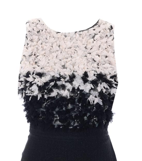 26SS 엘리자베타프랜치 롱 원피스 ABR4462E2 685 Black - ELISABETTA FRANCHI