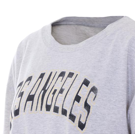 26SS 애니빙 반팔 티셔츠 A0812557 GRM1GREY MELANGE Grey - ANINE BING