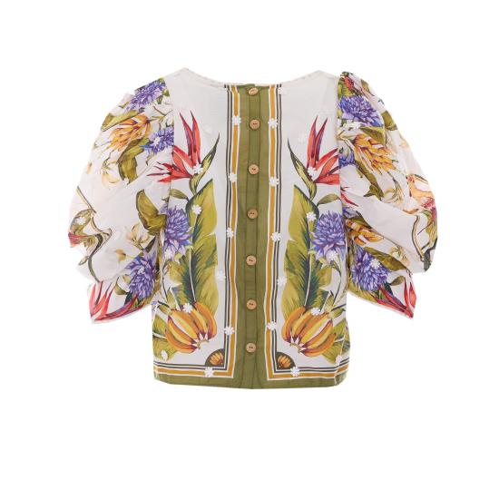 26SS 팜 리오 블라우스 359524 26100 Multicolor - FARM RIO