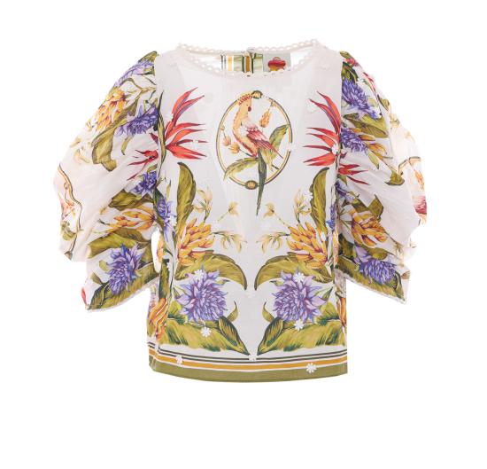 26SS 팜 리오 블라우스 359524 26100 Multicolor