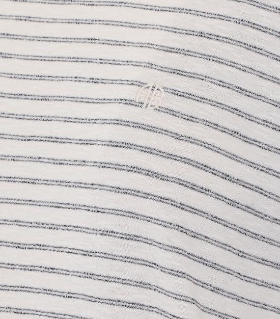 26SS 애니빙 반팔 티셔츠 A0812380 STR14MULTI White - ANINE BING