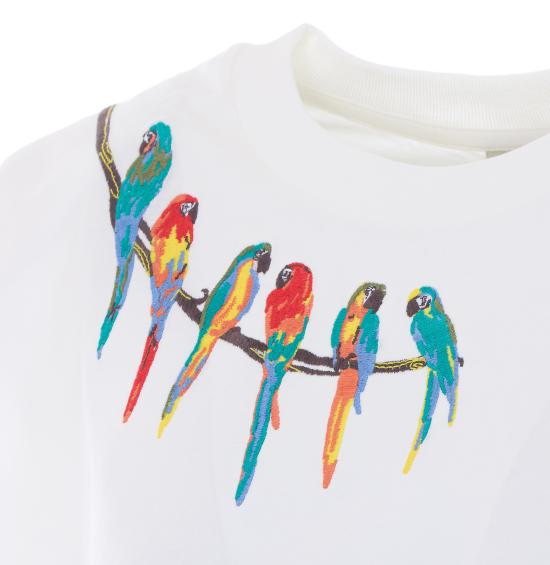 26SS 팜 리오 긴팔 티셔츠 348551 L0025 White - FARM RIO