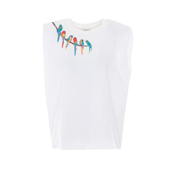 26SS 팜 리오 긴팔 티셔츠 348551 L0025 White