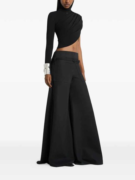 26SS 쿠레쥬 긴팔 티셔츠 226JTO534JS0145 BLACK 9999 - COURREGES